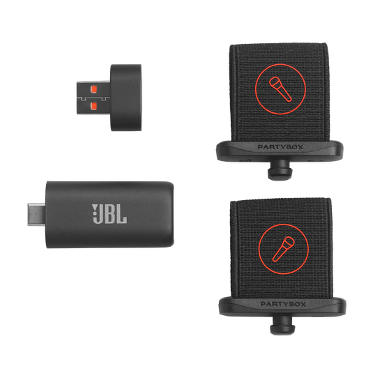 JBL EasySing Mics | Dois microfones sem fio com tecnologia de IA e